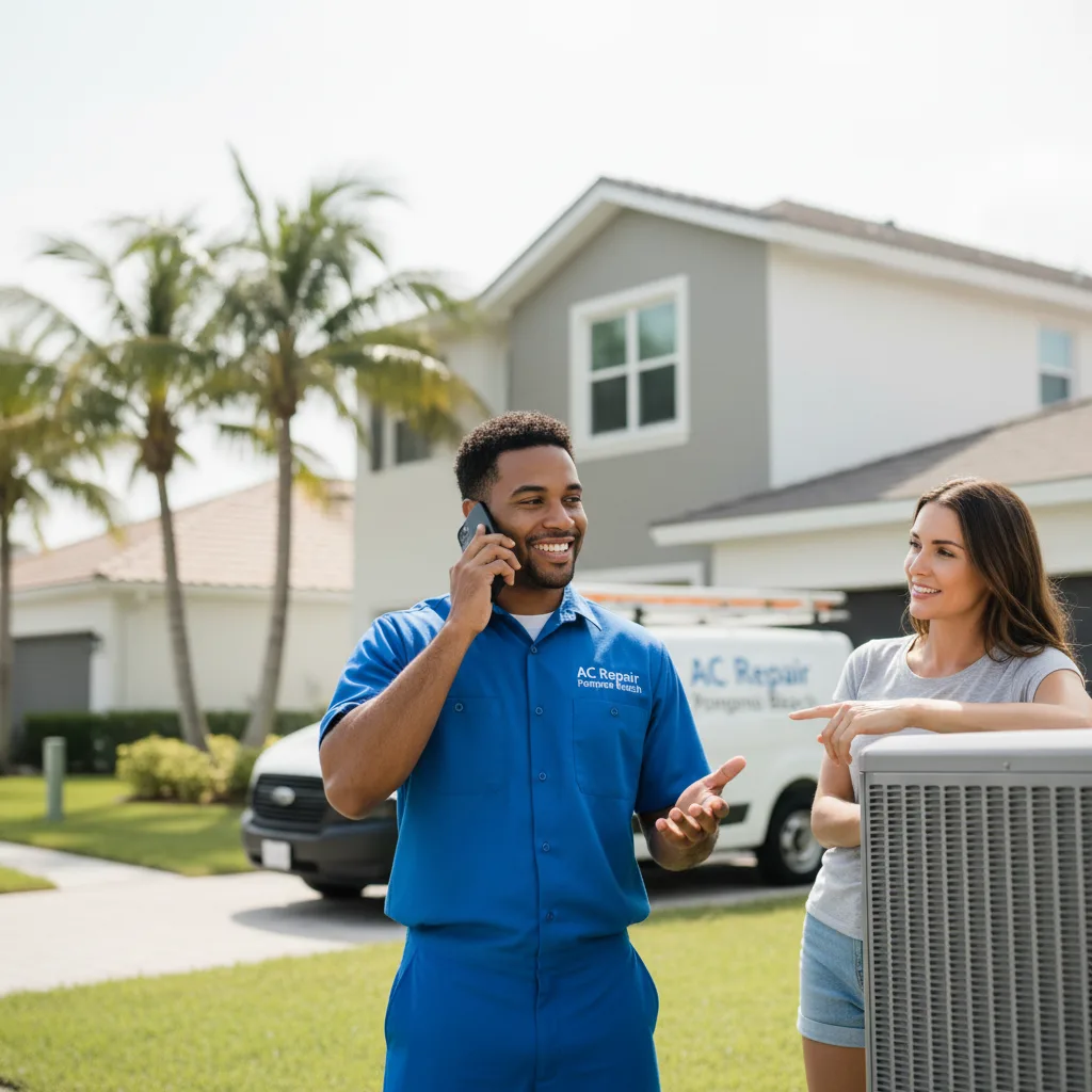 AC Repair Pompano Beach customer support in Fort Covington